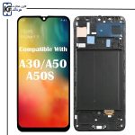 LCD SAM A30/A50/S INCEL WF COM